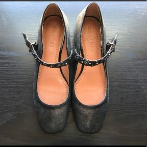 Coach Mary Jane Flat Shoes